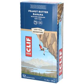 CLIF Energy Bar Beurre de cacahuètes Banane Chocolat noir