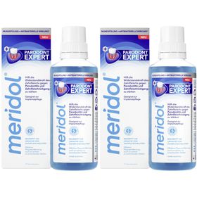 meridol Parodont Expert bain de bouche en cas de parodontite et de récession gingivale