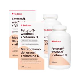 Redcare Fettstoffwechsel + Vitamin D