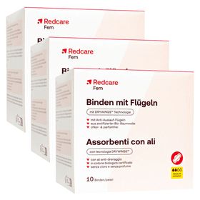 Redcare Fem Binden mit Flügeln