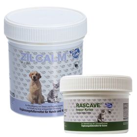 Nutrilabs Rascave® hepar Katze + ZILCALM PULVER
