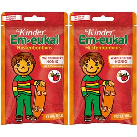 Kinder® Em-eukal Walderdbeere-Hustenbonbons mit Honig und 5 Vitaminen