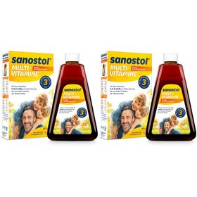 Sanostol Multi-Vitamine mit Vitamin C und D zur Unterstützung der normalen Funktion des Immunsystems
