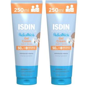 ISDIN Fotoprotector Pediatrics Crème gel solaire imperméable à l'eau pour enfants et bébés à partir de 6 mois SPF50