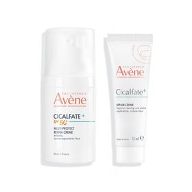 Avène Cicalfate + Multi-Protect Repair-Creme SPF 50+ - pour les peaux abîmées + CICALFATE+ Repair-Creme