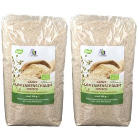 Avitale Cosses de psyllium entières d'Inde, qualité bio