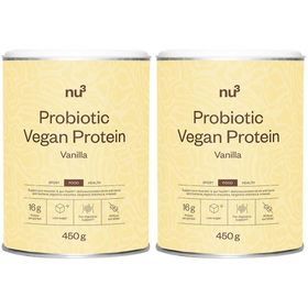 nu3 Probiotic Vegan Protein Vanilla - Jetzt 20% sparen mit Code "DRINKNU3"