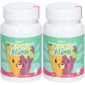BjökoVit Vitamin D3 + K2 für Kids