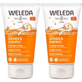 Weleda Kids 2in1 Shampooing & Douche Orange fruitée