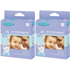 2x LANSINOH Muttermilchbeutel