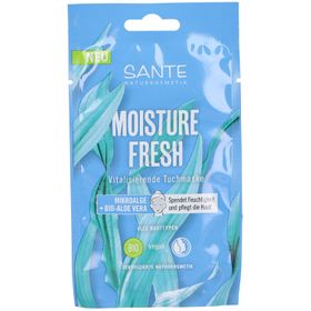 SANTE® Moisture Fresh - Masque en tissu revitalisant aux microalgues & à l'aloe vera bio