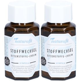 naturafit STOFFWECHSEL BITTERSTOFFE+CHOLIN