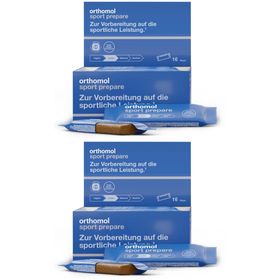 Orthomol Sport prepare - Fruchtriegel mit Kreatin, Koffein und BCAA - Einnahme vor dem Training - Schoko-Mandel-Dattel-Geschmack - Riegel