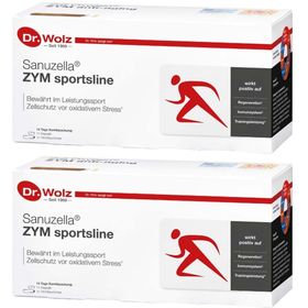 Dr. Wolz Sanuzella ZYM sportsline- Zellschutz4 & Regeneration1 - Unterstützung des Immunsystems2 & Trainings - Sportler Nahrungsergänzung