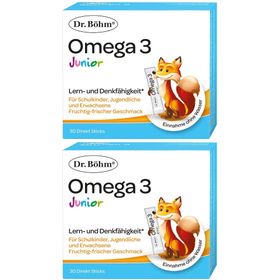Dr. Böhm Omega 3 Junior Direct Sticks - Pour le cerveau et le système immunitaire