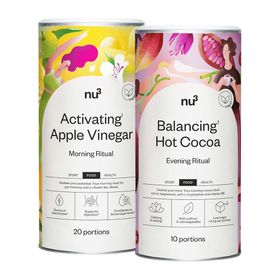 nu3 Activating Apple Vinegar & nu3 Balancing Hot Cocoa
