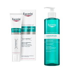 Eucerin DERMOPURE CLINICAL Porenverfeinerndes Reinigungsgel + Eucerin DERMOPURE CLINICAL P