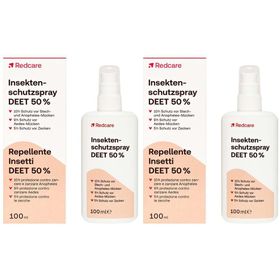 Redcare Spray anti-moustiques DEET 50% | 2=1*