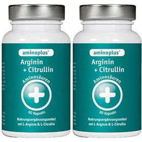 AMINOPLUS Arginin+Citrullin Kapseln 2x