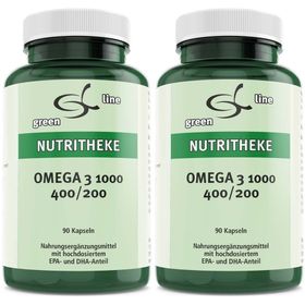 green line NUTRITHEKE Omega 3 Algen 834 mg