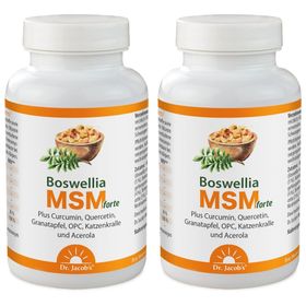 Dr. Jacob's Boswellia MSM forte Weihrauch Curcumin Quercetin Granatapfel OPC