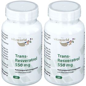 TRANS-RESVERATROL 550 mg Kapseln 2x