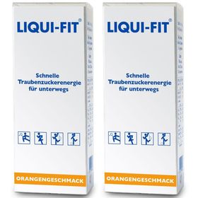 LIQUI FIT flüssige Zuckerlösung Orange Beutel 2x