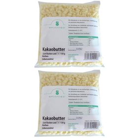 KAKAOBUTTER Pellets zum Backen 2x