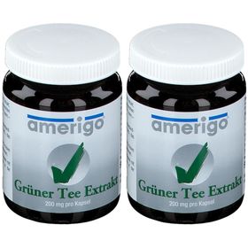 GRÜNER TEE Extrakt amerigo 200 mg Kapseln 2x