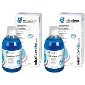 MIRADENT Mundspüllösung mirafluor CHX 0,06% 2x