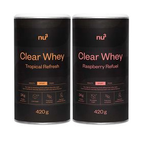 nu3 Clear Whey Tropical + Raspberry