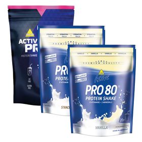 Inkospor Active Pro 80,Vanille, Himbeere-Joghurt, Stracciatella Pulver