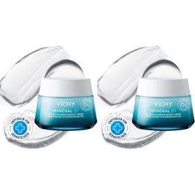 Vichy Minéral 89 72H Feuchtigkeits Creme x2
