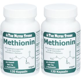 METHIONIN 500 mg Kapseln 2x