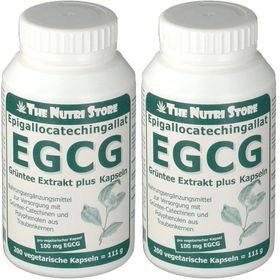 EGCG 100 mg Grüntee Extrakt plus Kapseln 2x