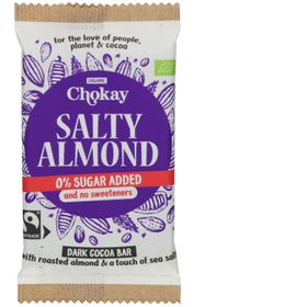 Chokay Barre chocolatée aux amandes salées