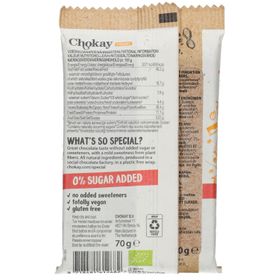 Chokay Barre Chocolat noir, caramel et cacahuètes