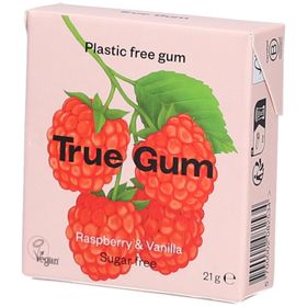 True Co. True Gum :Chewing-gum framboise et vanille