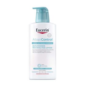 Eucerin® AtopiControl Beruhigende Reichhaltige Lotion beruhigt die Haut bei Neurodermitis