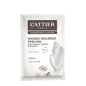 CATTIER White Healing Earth Peeling application unique