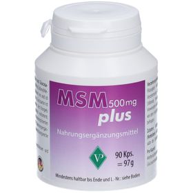 MSM Plus 500 mg Plus