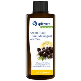 Spitzner® Massage Arôme Huile de Peau et de Massage Acai-Yuzu