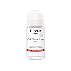 Eucerin Anti-Transpirant 48h Roll-on – Deo-Roller gegen starkes Schwitzen reduziert Schweiß- und Geruchsbildung