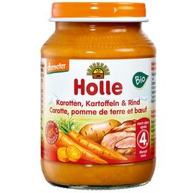 Holle Carottes, pommes de terre et viande de bœuf