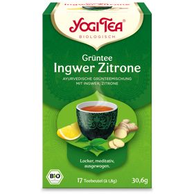 YOGI TEA® Grüntee Ingwer Zitrone, Grüner Bio-Tee