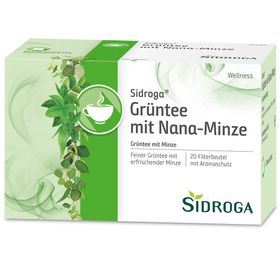 Sidroga® Wellness Thé vert à la menthe Nana