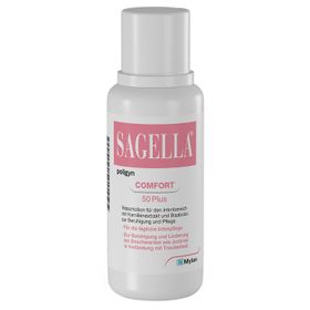 SAGELLA poligyn - Comfort 50 Plus: Intimwaschlotion mit Kamillenextrakt und Bisabolol,