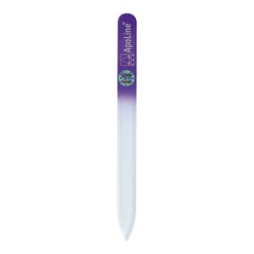 ApoLine® Lime à ongles en verre, violet, 9cm