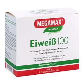 MEGAMAX® Protéines 100 Basic & Active saveur vanille