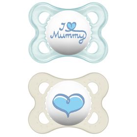 MAM Original Silicone 0-6 Mois Sucette Mummy boy